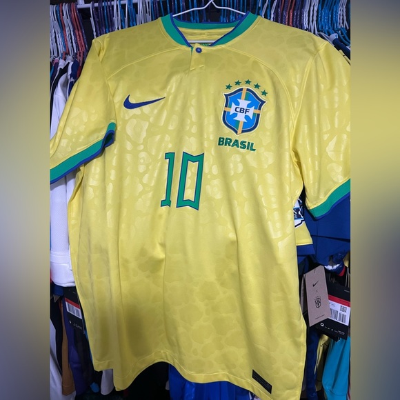 neymar m size 2022 brazil jersey - Picture 3 of 3